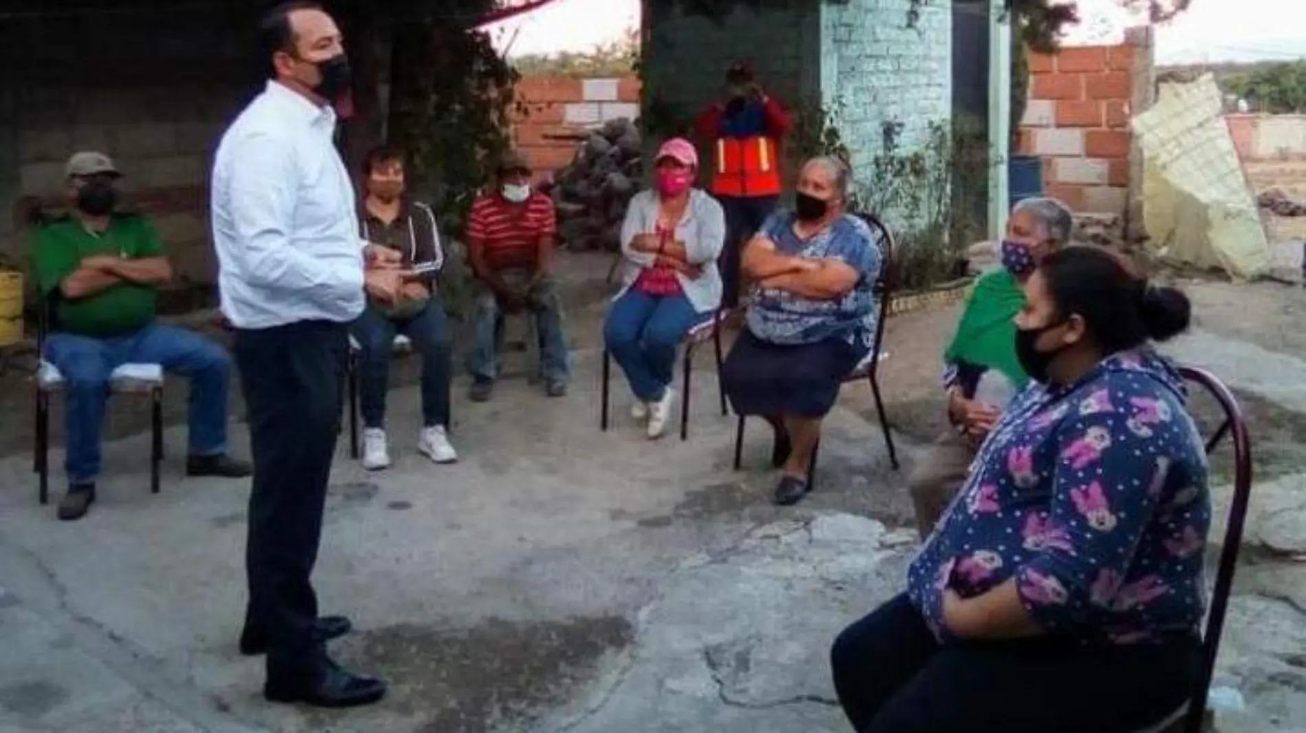 Diputado refiere aún hay pendientes en el tema de seguridad.  Cortesía Roberto Cabrera.